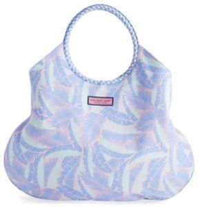 NWT Vineyard Vines Hibiscus Beach Tote Bag